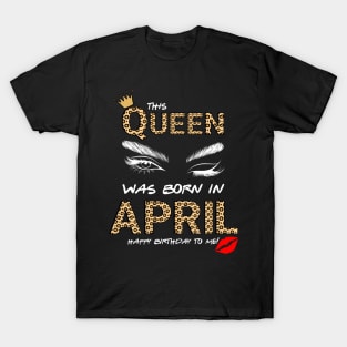 April Birthday T-Shirt